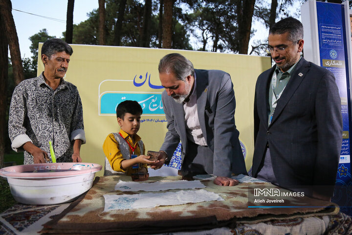 افتتاح رویدادهای گذر صنایع دستی