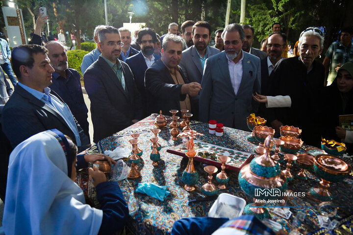 افتتاح رویدادهای گذر صنایع دستی