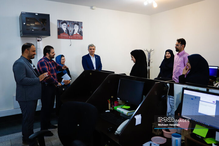 حضور مدیر روابط عمومی سی‌و‌هفتمین جشنواره بین‌المللی فیلم‌های کودکان و نوجوانان در خبرگزاری ایمنا