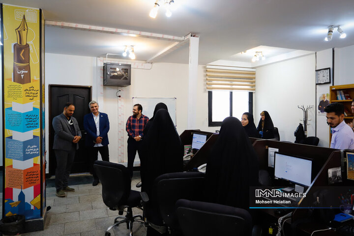 حضور مدیر روابط عمومی سی‌و‌هفتمین جشنواره بین‌المللی فیلم‌های کودکان و نوجوانان در خبرگزاری ایمنا