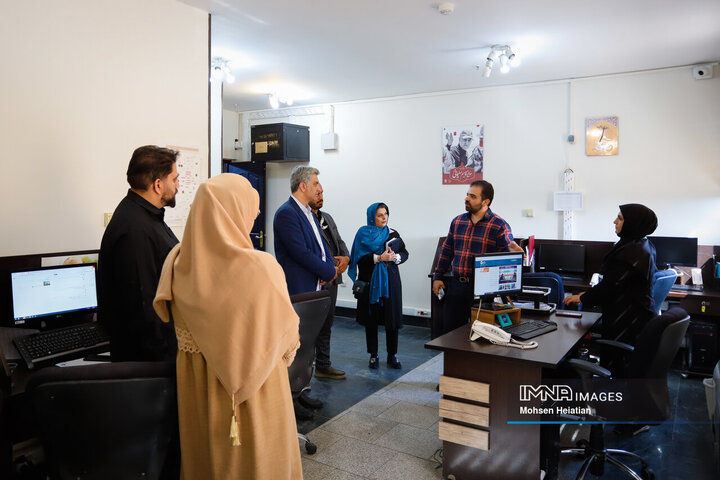حضور مدیر روابط عمومی سی‌و‌هفتمین جشنواره بین‌المللی فیلم‌های کودکان و نوجوانان در خبرگزاری ایمنا