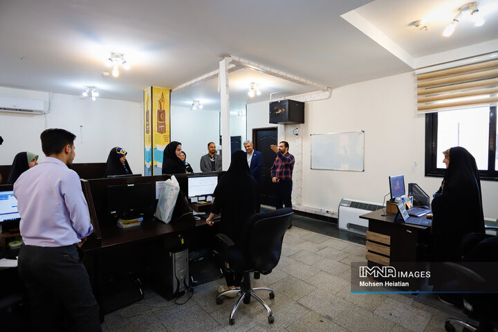 حضور مدیر روابط عمومی سی‌و‌هفتمین جشنواره بین‌المللی فیلم‌های کودکان و نوجوانان در خبرگزاری ایمنا