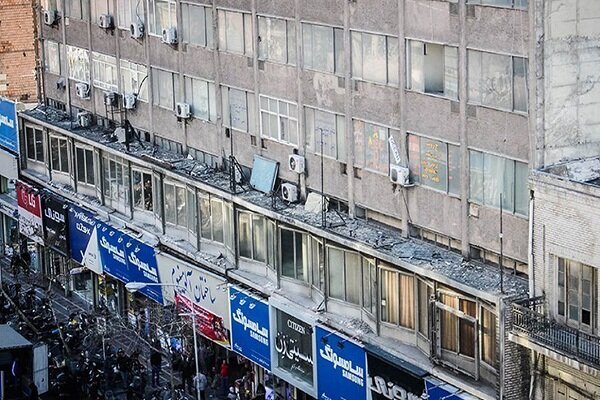 هشدار نسبت به ناایمنی ساختمان‌های تجاری مرکز شهر قم