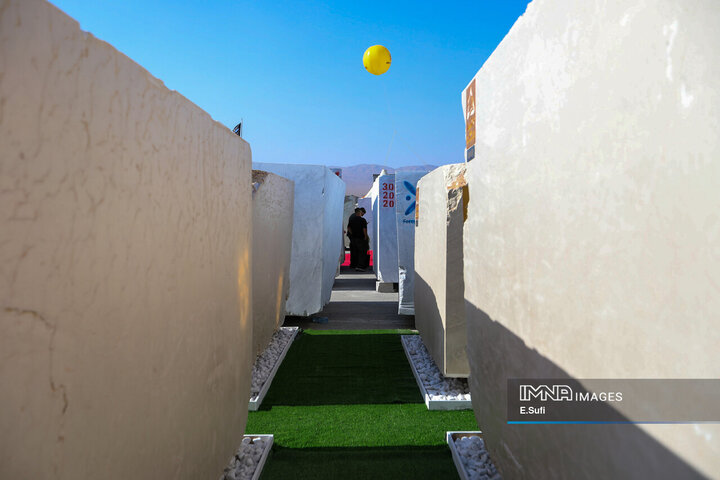 محلات، شهر سنگ و شکوه؛ میزبان نمایشگاه بین‌المللی سنگ ایران