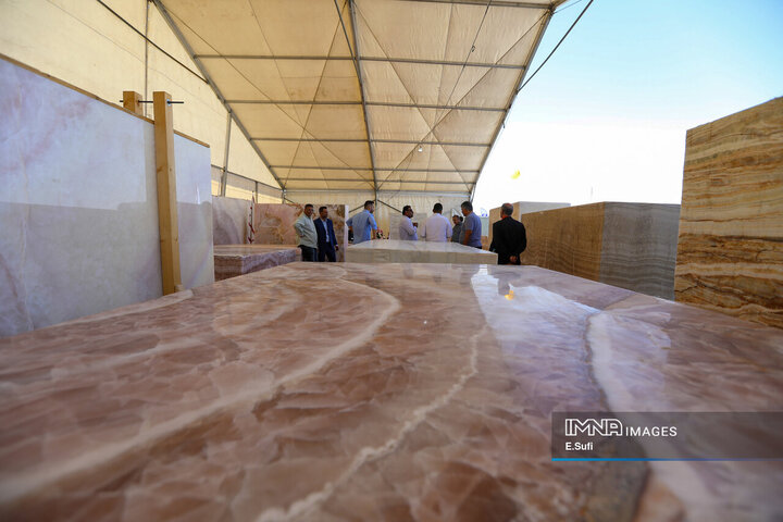 محلات، شهر سنگ و شکوه؛ میزبان نمایشگاه بین‌المللی سنگ ایران