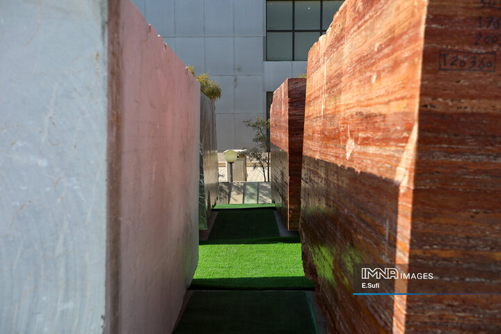 محلات، شهر سنگ و شکوه؛ میزبان نمایشگاه بین‌المللی سنگ ایران