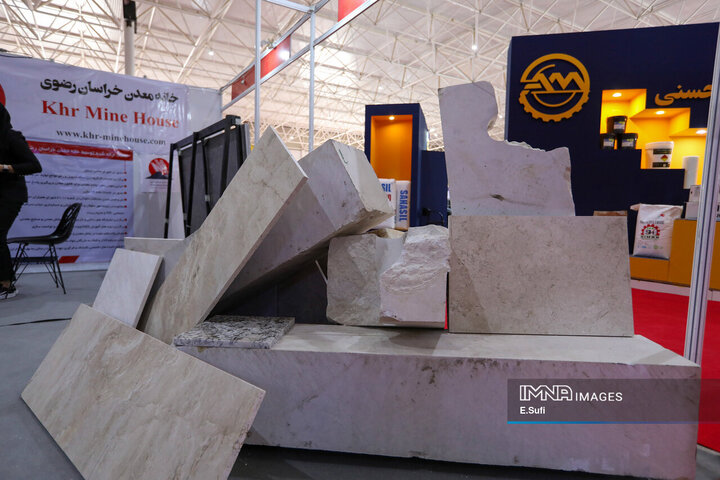 محلات، شهر سنگ و شکوه؛ میزبان نمایشگاه بین‌المللی سنگ ایران