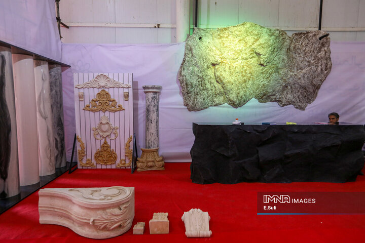 محلات، شهر سنگ و شکوه؛ میزبان نمایشگاه بین‌المللی سنگ ایران