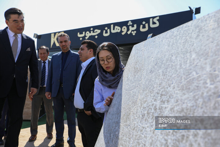 محلات، شهر سنگ و شکوه؛ میزبان نمایشگاه بین‌المللی سنگ ایران