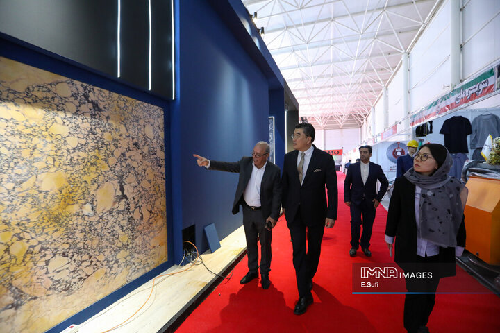 محلات، شهر سنگ و شکوه؛ میزبان نمایشگاه بین‌المللی سنگ ایران