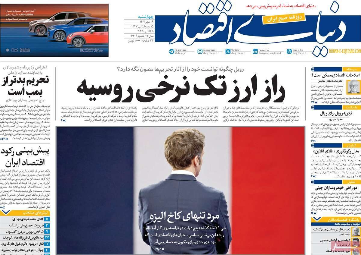 مرد تنهایی کاخ الیزه؛ مکرون در برزخ