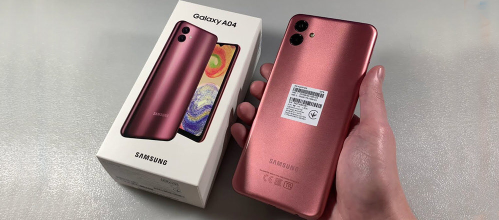 قیمت جدید گوشی سامسونگ A04 + مشخصات گوشی سامسونگ A04