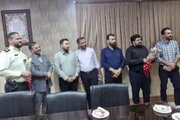 تقدیر مدیر منطقه ۱۴ اصفهان از کارکنان کلانتری ۱۹ کاوه به‌مناسبت هفته نیروی انتظامی