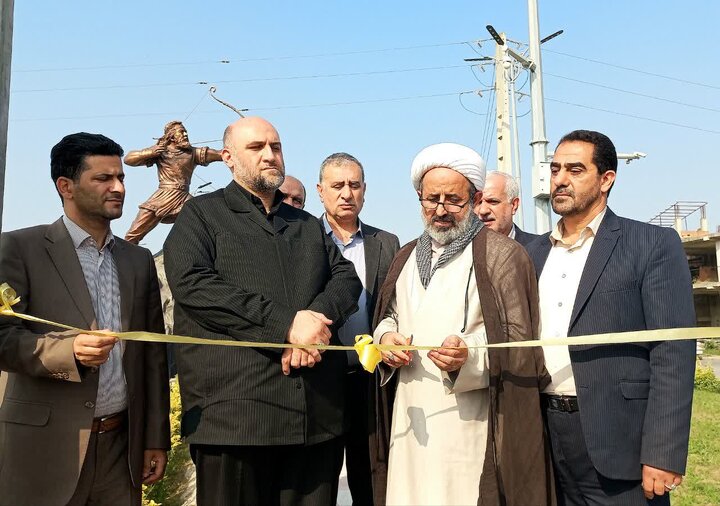 خداحافظی با کوچه‌های خاکی در شهر امامزاده عبدالله