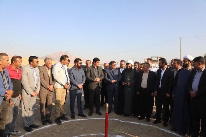 کلنگ احداث باند دوم محور کلواری به قرح زمین زده شد