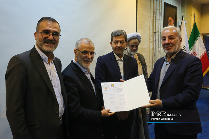 مراسم تقدیر از موکب‌داران اربعین در اصفهان