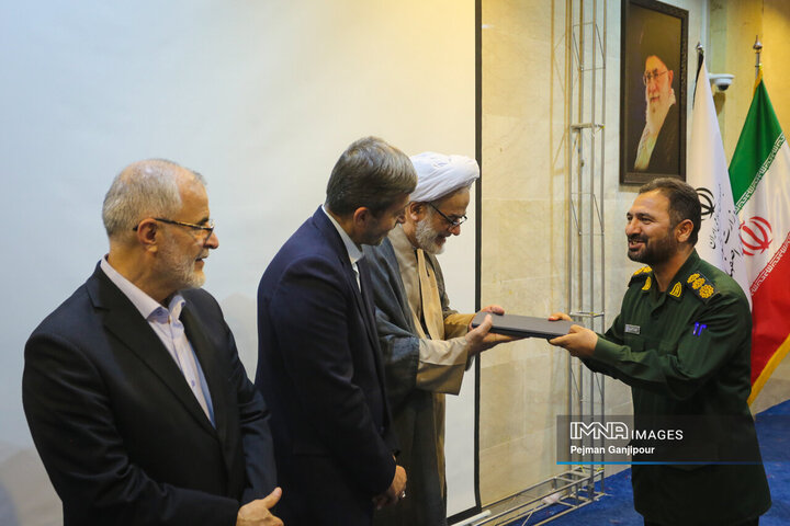 مراسم تقدیر از موکب‌داران اربعین در اصفهان