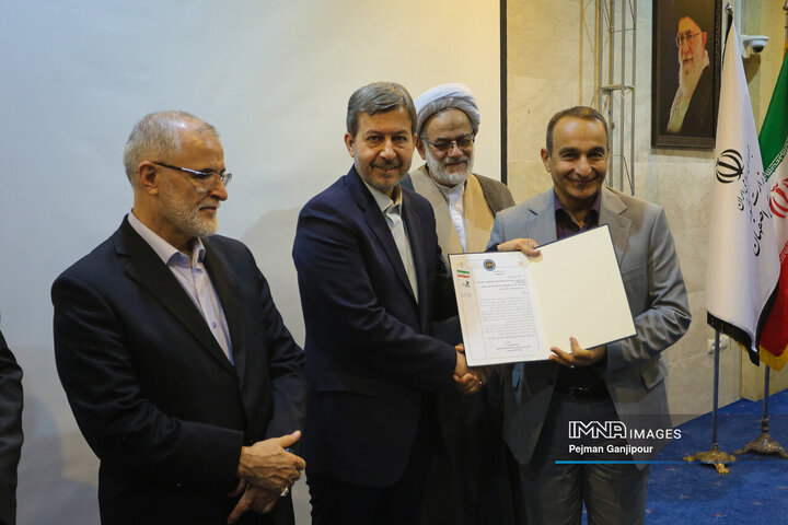 مراسم تقدیر از موکب‌داران اربعین در اصفهان