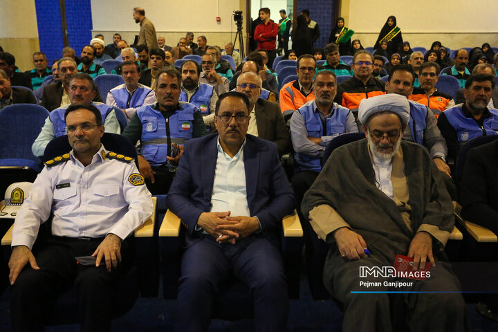 مراسم تقدیر از موکب‌داران اربعین در اصفهان