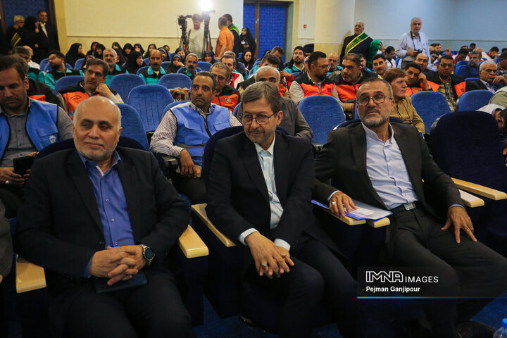 مراسم تقدیر از موکب‌داران اربعین در اصفهان