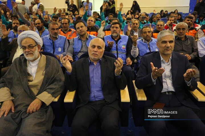 مراسم تقدیر از موکب‌داران اربعین در اصفهان