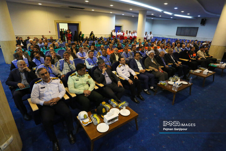 مراسم تقدیر از موکب‌داران اربعین در اصفهان