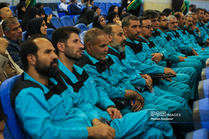 مراسم تقدیر از موکب‌داران اربعین در اصفهان