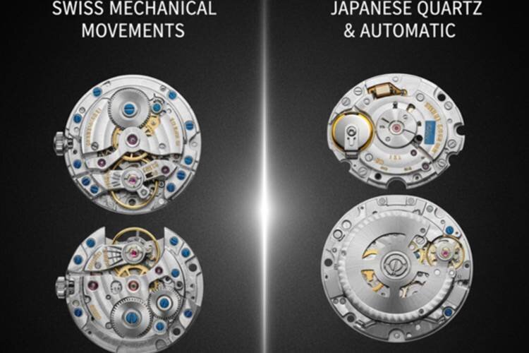 برندهای ساعت ژاپنی و سوئیسی چه تفاوتی با یکدیگر دارند؟