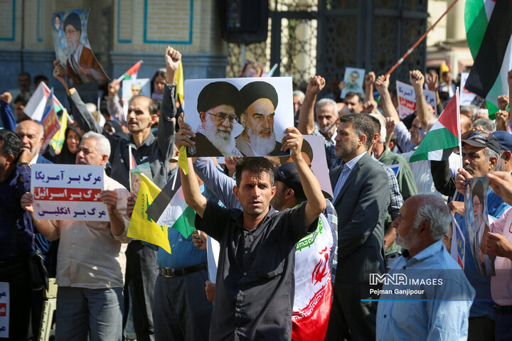 راهپیمایی «بشارت نصر» در اصفهان