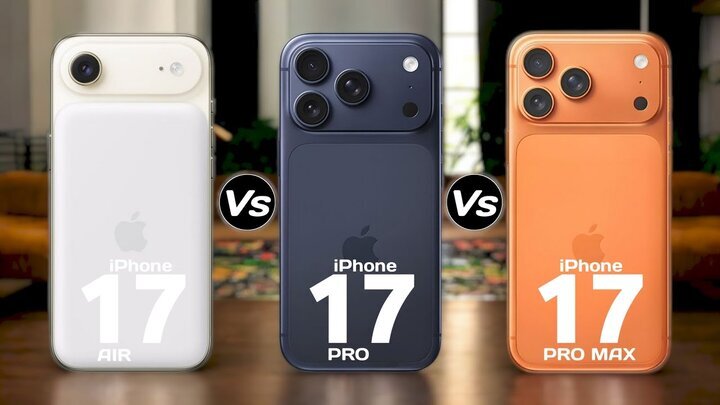 مقایسه دوربین آیفون 17، آیفون 17 (پرو)Pro و 17 (پرومکس)Pro Max + قیمت