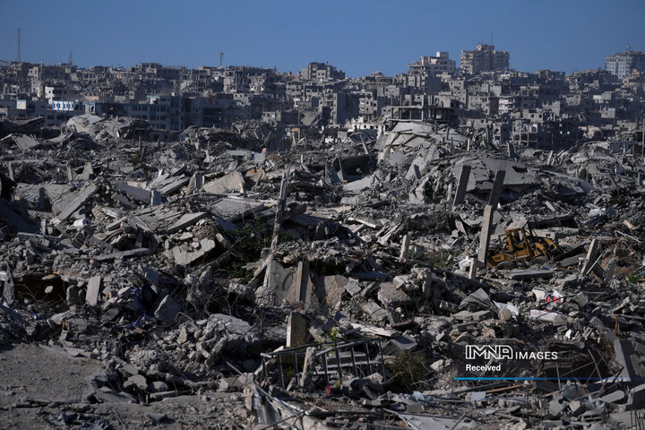 تصاویر بازگشت مردم فلسطین به غزه