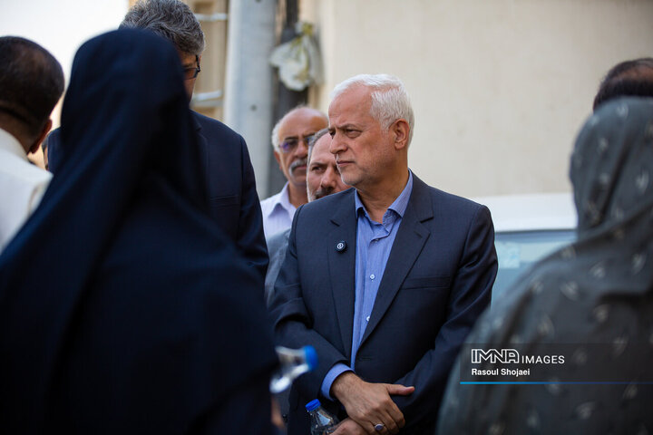 بازدید میدانی شهردار اصفهان از منطقه 3 شهرداری