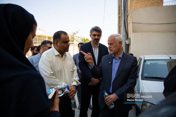 بازدید میدانی شهردار اصفهان از منطقه 3 شهرداری