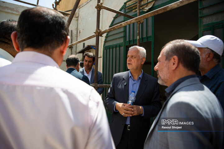 بازدید میدانی شهردار اصفهان از منطقه 3 شهرداری