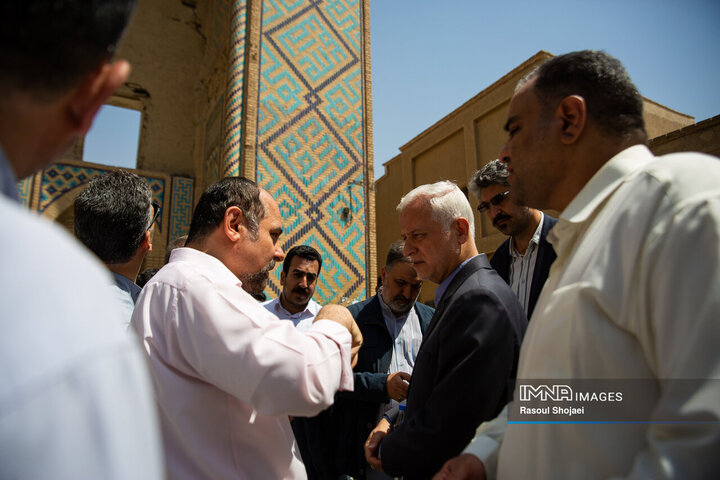 بازدید میدانی شهردار اصفهان از منطقه 3 شهرداری