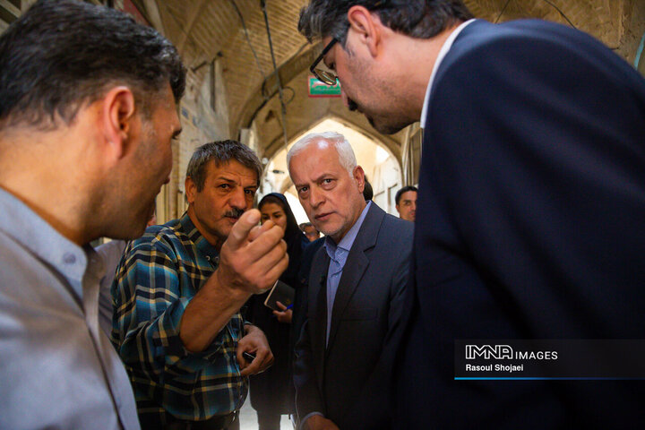 بازدید میدانی شهردار اصفهان از منطقه 3 شهرداری