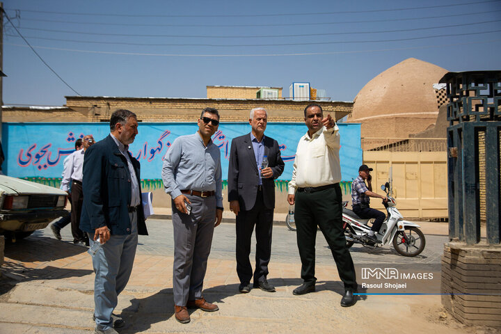 بازدید میدانی شهردار اصفهان از منطقه 3 شهرداری
