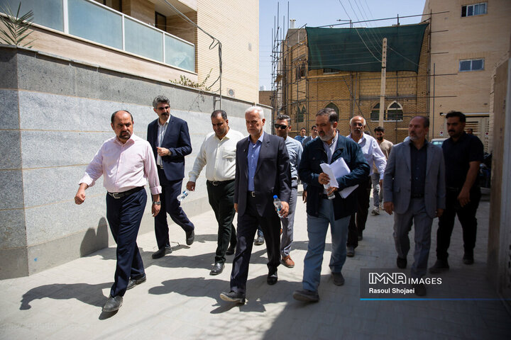 بازدید میدانی شهردار اصفهان از منطقه 3 شهرداری