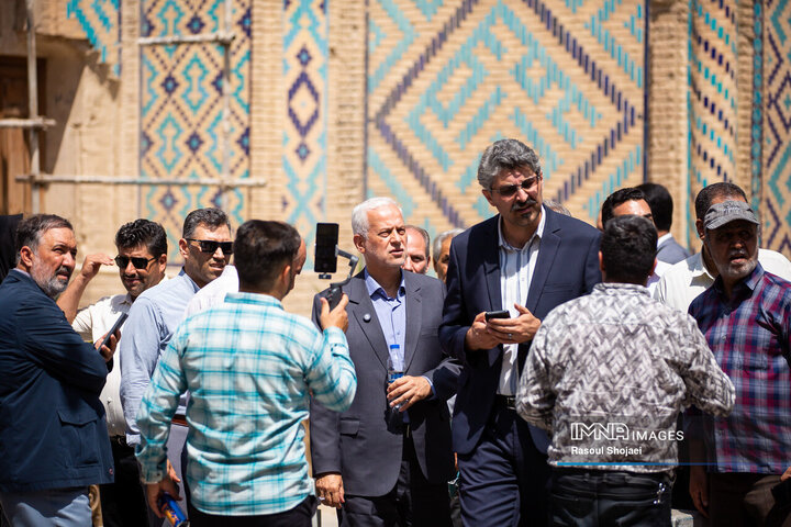 بازدید میدانی شهردار اصفهان از منطقه 3 شهرداری