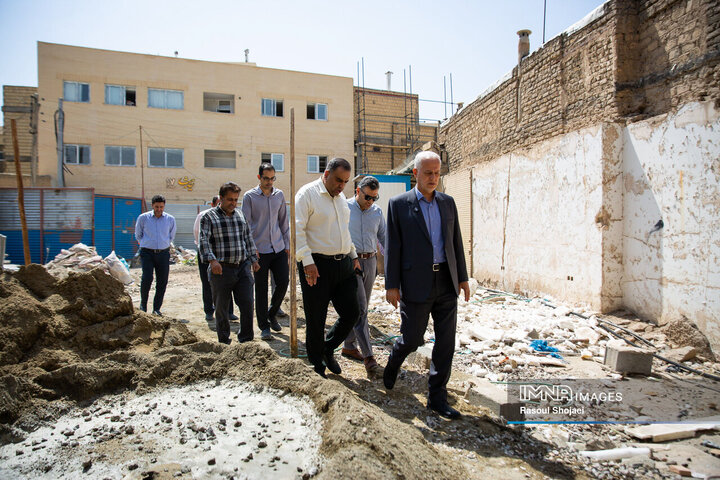 بازدید میدانی شهردار اصفهان از منطقه 3 شهرداری