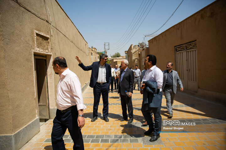 بازدید میدانی شهردار اصفهان از منطقه 3 شهرداری