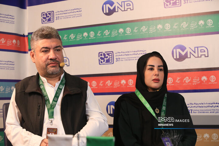 پاویون خبرگزاری ایمنا در سی‌وهفتمین جشنواره فیلم‌های کودکان و نوجوانان