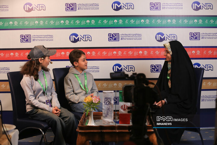 پاویون خبرگزاری ایمنا در سی‌وهفتمین جشنواره فیلم‌های کودکان و نوجوانان