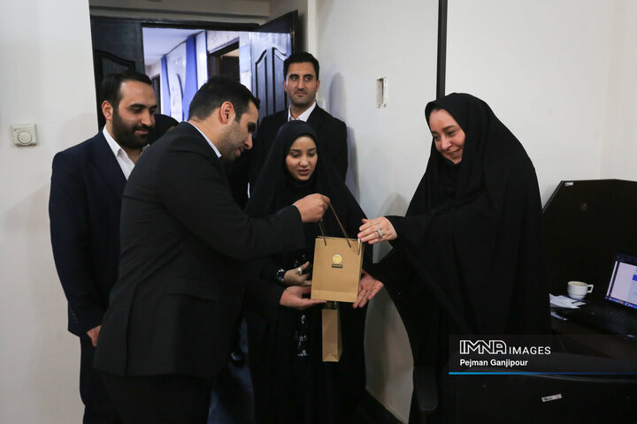 حضور مدیرعامل شرکت توسعه مجتمع‌های سیاحتی، فرهنگی و ورزشی سپاهان شهرداری اصفهان در ایمنا