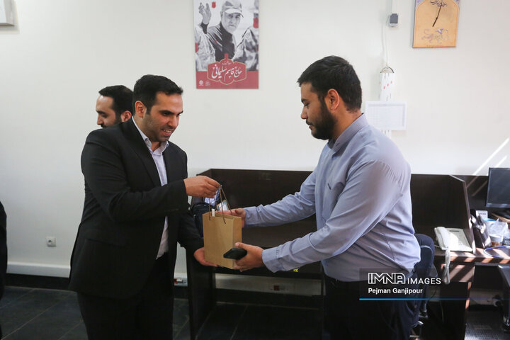 حضور مدیرعامل شرکت توسعه مجتمع‌های سیاحتی، فرهنگی و ورزشی سپاهان شهرداری اصفهان در ایمنا