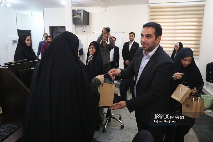 حضور مدیرعامل شرکت توسعه مجتمع‌های سیاحتی، فرهنگی و ورزشی سپاهان شهرداری اصفهان در ایمنا