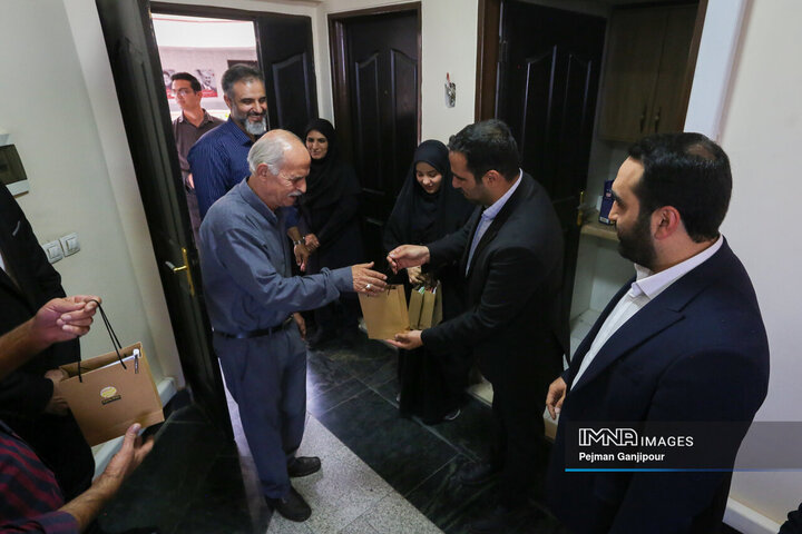 حضور مدیرعامل شرکت توسعه مجتمع‌های سیاحتی، فرهنگی و ورزشی سپاهان شهرداری اصفهان در ایمنا