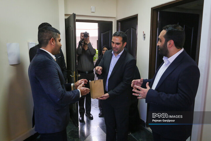 حضور مدیرعامل شرکت توسعه مجتمع‌های سیاحتی، فرهنگی و ورزشی سپاهان شهرداری اصفهان در ایمنا