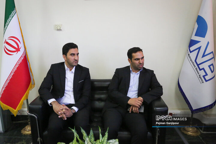 حضور مدیرعامل شرکت توسعه مجتمع‌های سیاحتی، فرهنگی و ورزشی سپاهان شهرداری اصفهان در ایمنا