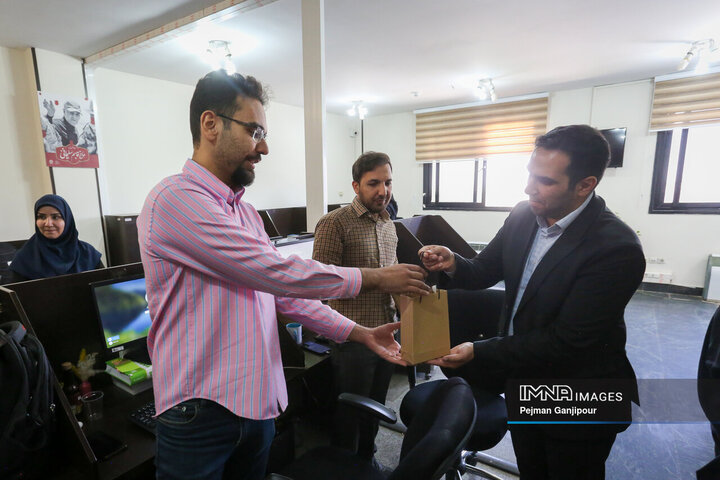 حضور مدیرعامل شرکت توسعه مجتمع‌های سیاحتی، فرهنگی و ورزشی سپاهان شهرداری اصفهان در ایمنا